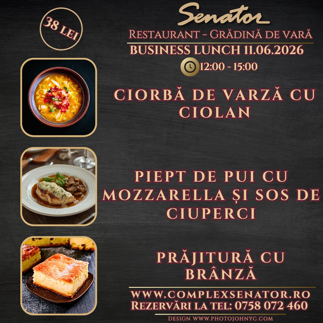 Meniul zilei 11.06.2026 - meniu