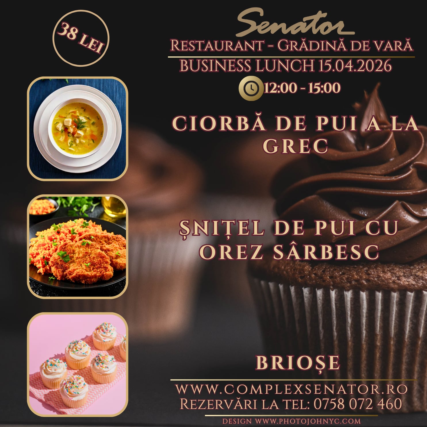 Meniul zilei 15.04.2026 - meniu