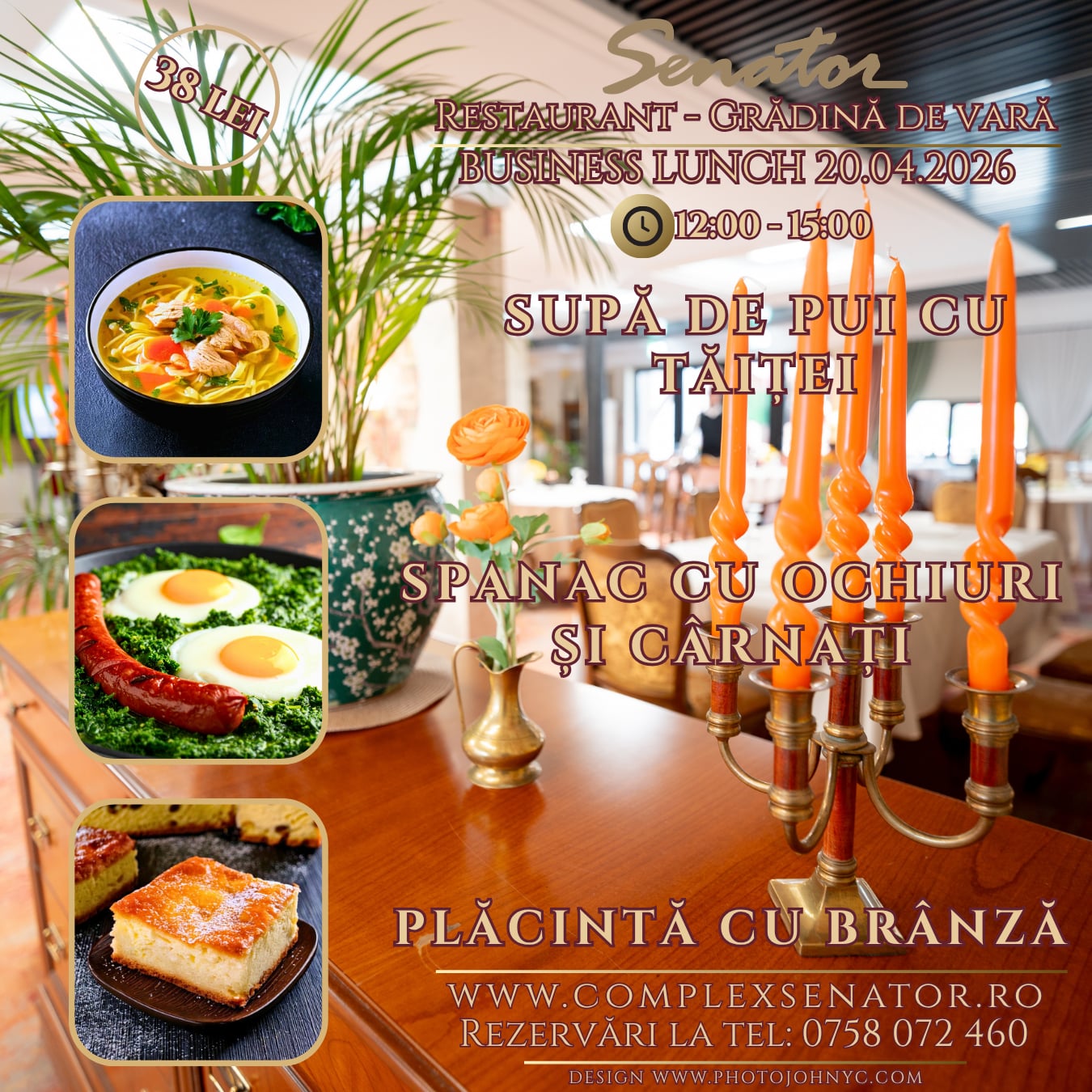 Meniul zilei 20.04.2026 - meniu