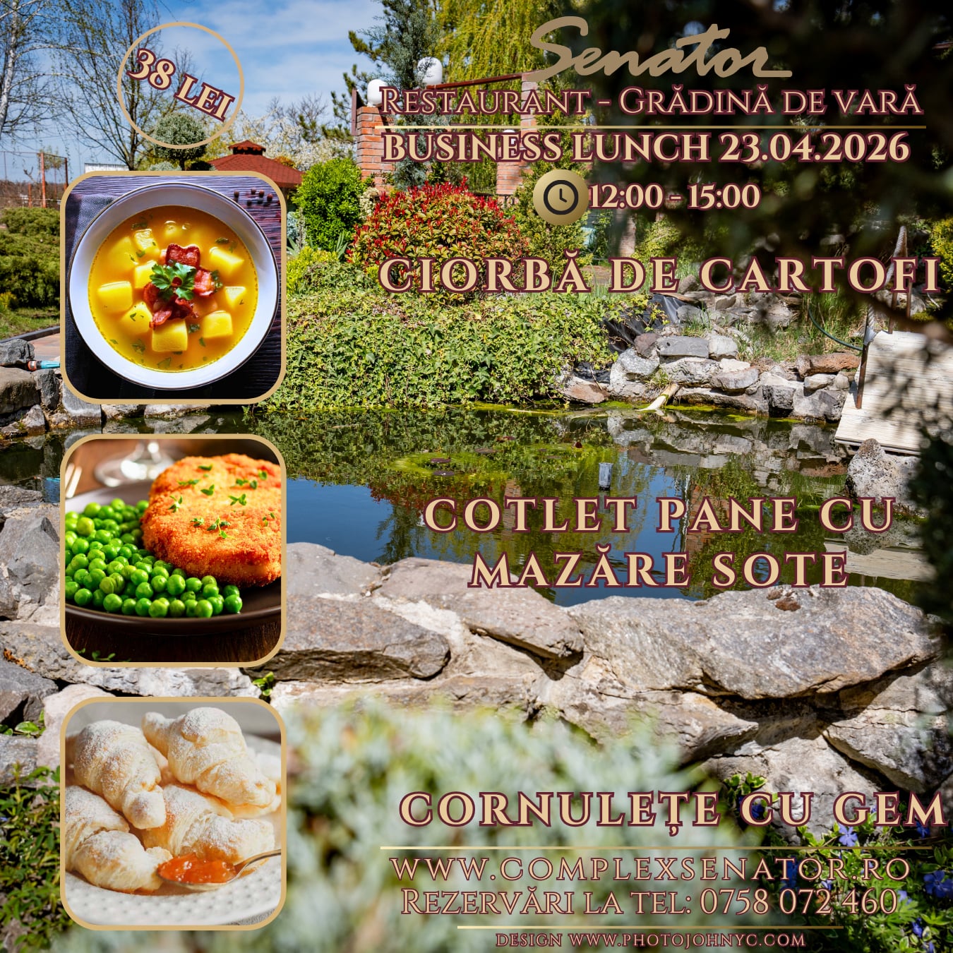 Meniul zilei 23.04.2026 - meniu